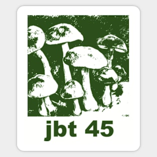 Green Mushroom jbt 45 Sticker